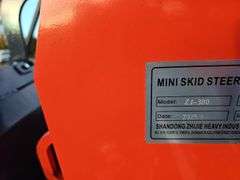 ZJG Mini Skid Steer Track Loader