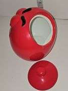 Vintage M&M Cookie /Candy Jars - Red