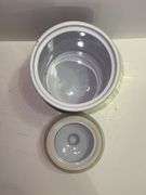 Peanuts ceramic cookie jar featuring Snoopy and Charlie Brown