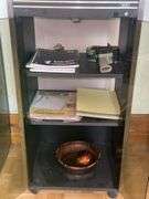 Sterio Cabinet & contents