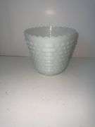 Milk Glass Planter
