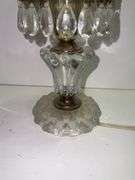 Vintage Michelotti Lamp Crystal Boudoir Parlor Light