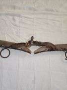 Antique wooden horse hames
