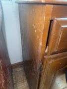 Wooden china cabinet