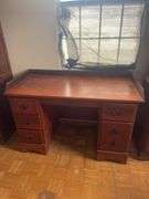Wooden desk