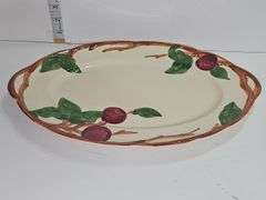 Vintage Franciscan Apple platter and soup bowls