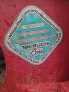 Takeuchi TB285 Compact Crawler Excavator