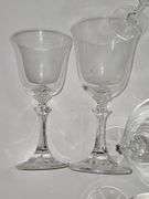 Crystal water goblets