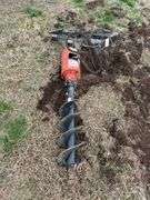 Rino Skid Steer Post Hole Digger