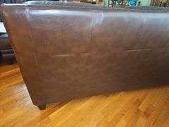 Lazy Boy Brown Leather Sofa