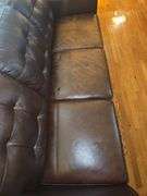 Lazy Boy Brown Leather Sofa