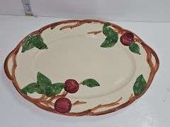 Vintage Franciscan Apple platter and soup bowls