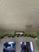 Sign, Faux Ivy, blue ½ basket, "My Farm" framed poem, metal hook, metal wall coat rack & wooden rod