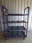 4 Tier Shelf Cart on Rollers