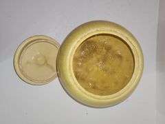 Vintage 1940's ceramic McCoy Apple Cookie Jar