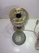 Vintage Michelotti Lamp Crystal Boudoir Parlor Light