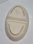 Vintage Franciscan Apple oval divided serving bowl.