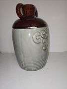 Vintage McCoy "Cookie Jug" cookie jar.