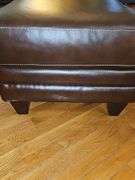 Lazy Boy leather chair & ottoman