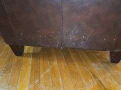 Lazy Boy leather chair & ottoman