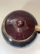 Stoneware cookie jar