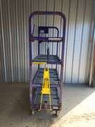 4 Tier Shelf Cart on Rollers