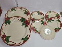 Vintage Franciscan Apple dinner plates & dessert plates
