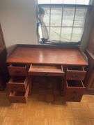 Wooden desk