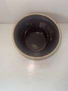 Vintage stoneware mixing bowl - made in USA on bottom