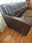 Lazy Boy Brown Leather Sofa