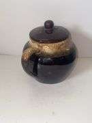Stoneware cookie jar