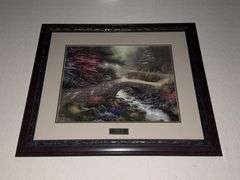 Thomas Kincaid framed print