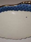 Vintage 1950s Ceramic Chaise Lounge Trinket Dish