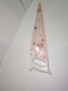 Hand Painted "Welcome" Saw