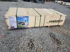 20'×30' All Steel Carport with Enclosed 10' Sidewalls