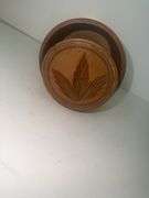 Vintage wooden butter mold