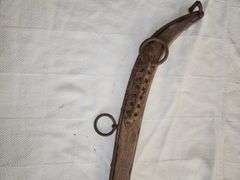 Antique wooden horse hames
