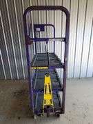 4 Tier Shelf Cart on Rollers