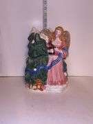 Christmas Angel Ceramic Cookie Jar