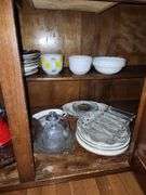 Cabinet contents