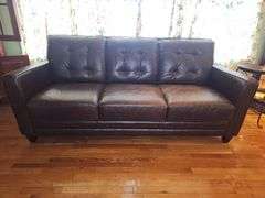 Lazy Boy Brown Leather Sofa