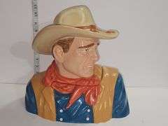 John Wayne bust cookie jar