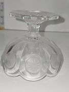 Fostoria Avon Glass Coin 91st Anniversary Candy Bowl Dish Footed Vintage 1977