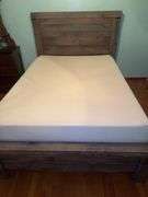 Faux wood bed - full size