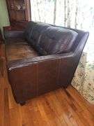 Lazy Boy Brown Leather Sofa