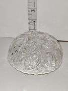 Vintage Medallion Clear 4" Glass Bowl