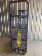 4 Tier Shelf Cart on Rollers