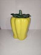 McCoy Pottery Yellow Pepper Cookie Jar.