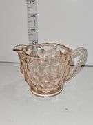 Pink glassware