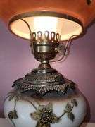 Vintage hurricane lamp